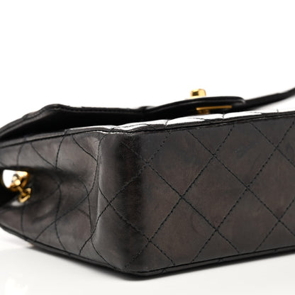 Chanel Lambskin Quilted Mini Square Flap Black 8 of 9