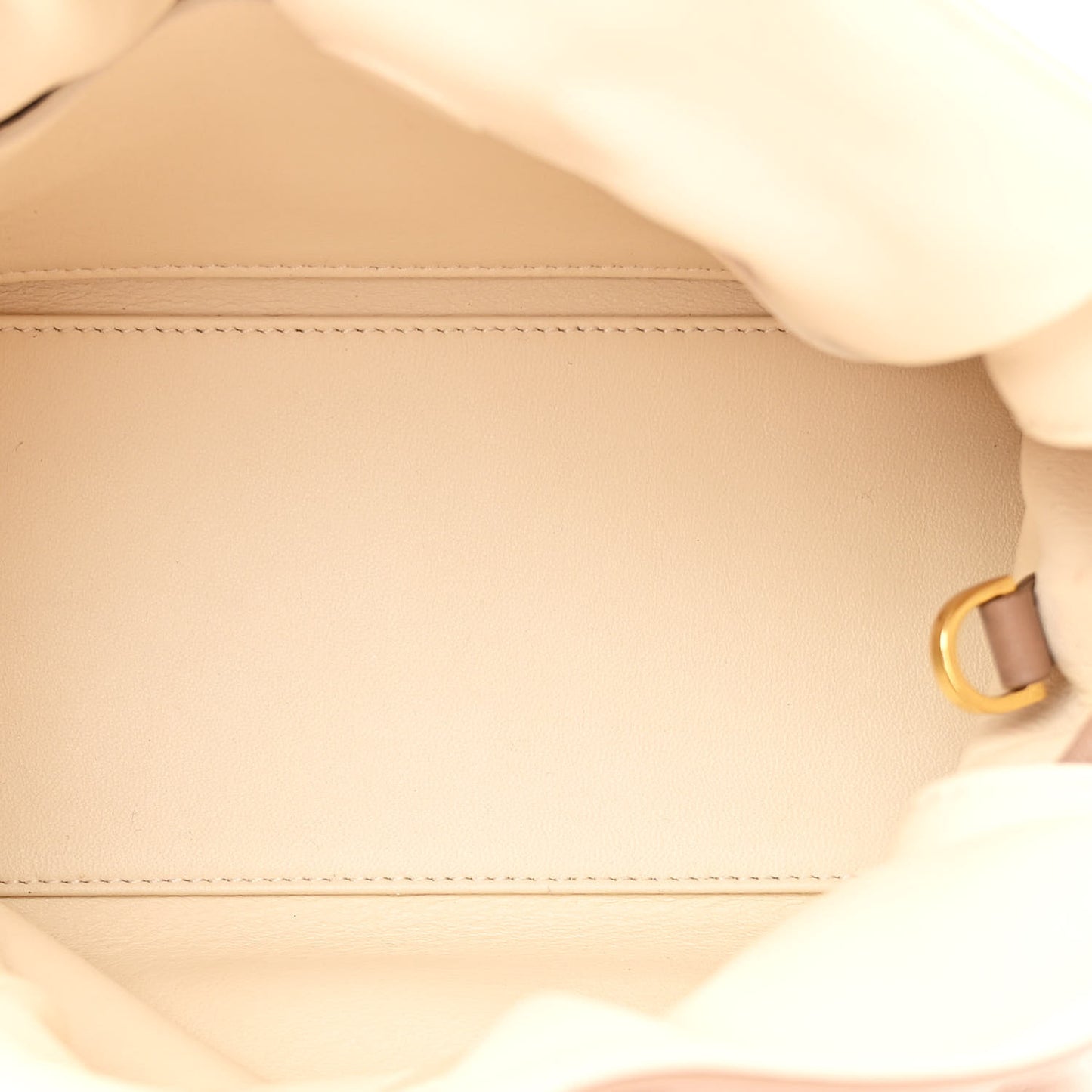 Lambskin Mini Protea Bag Biscotto