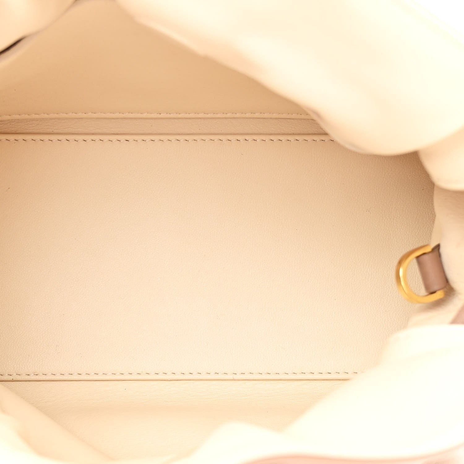 Mansur Gavriel Lambskin Mini Protea Bag Biscotto 5 of 11