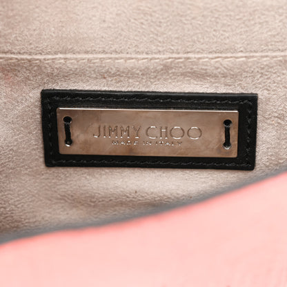 Jimmy Choo Snakeskin Rebel Crossbody Bag Orange 6 of 10