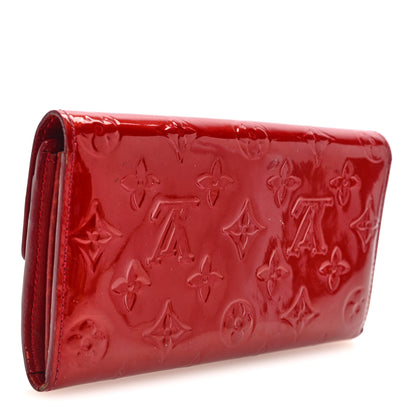 Louis Vuitton Vernis Sarah Wallet Pomme D'Amour 3 of 6