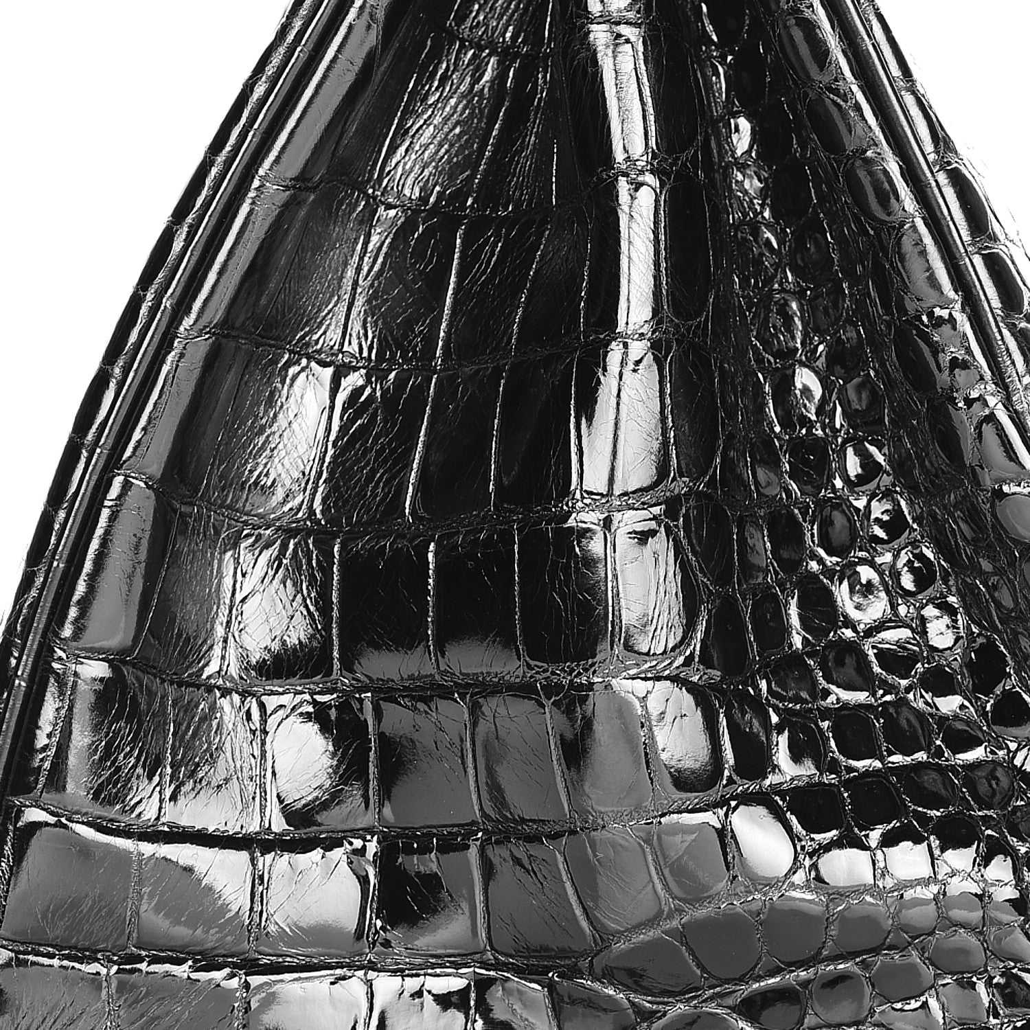Hermes Shiny Porosus Crocodile Birkin 30 Black 33 of 38
