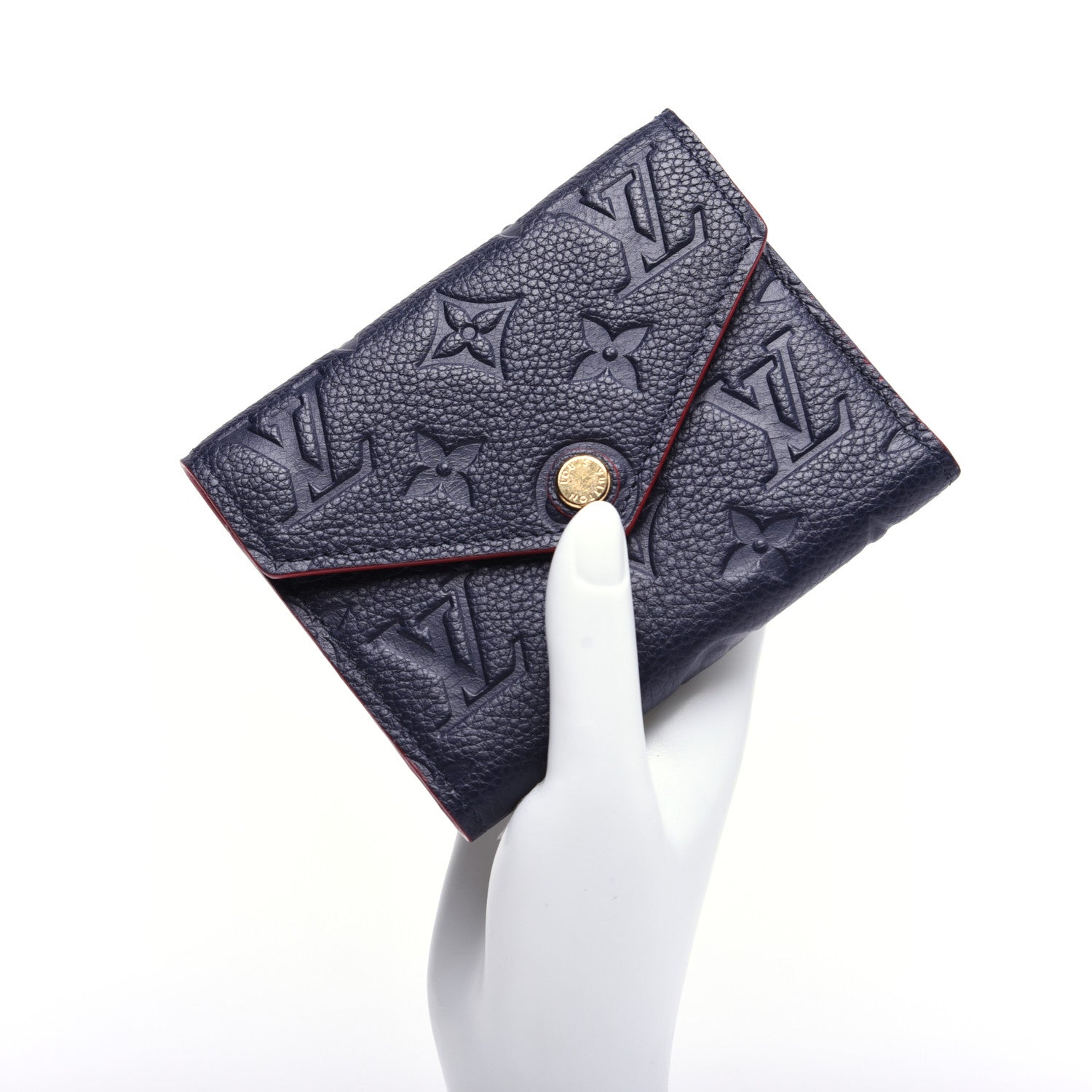 Louis Vuitton Empreinte Wallet Marine Rouge 2 of 9