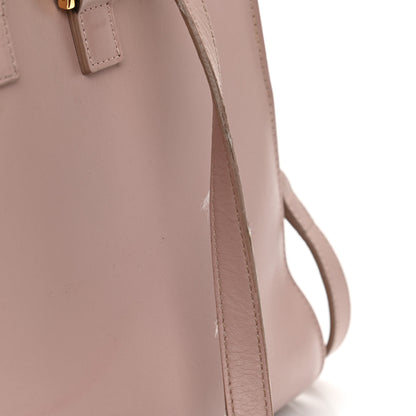 Saint Laurent Smooth Calfskin Small Monogram Cabas Pink 10 of 13