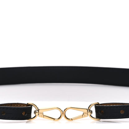 Louis Vuitton Reverse Monogram Bandouliere Shoulder Strap XL Black 3 of 3