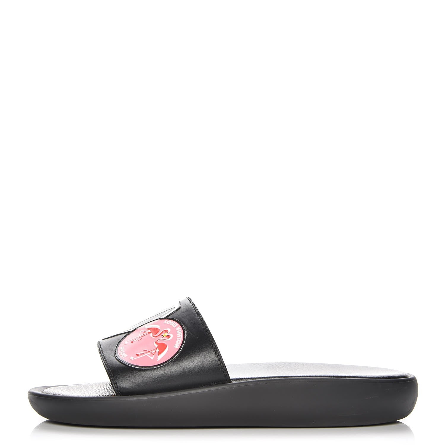 Louis Vuitton Calfskin Checkpoint World Tour Flat Mules 36 1 of 8