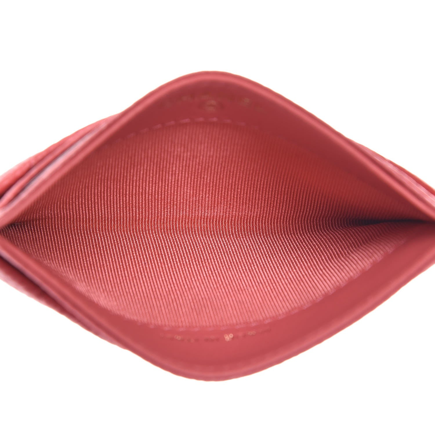 Chanel Caviar Quilted Card Holder Pink 5 of 9