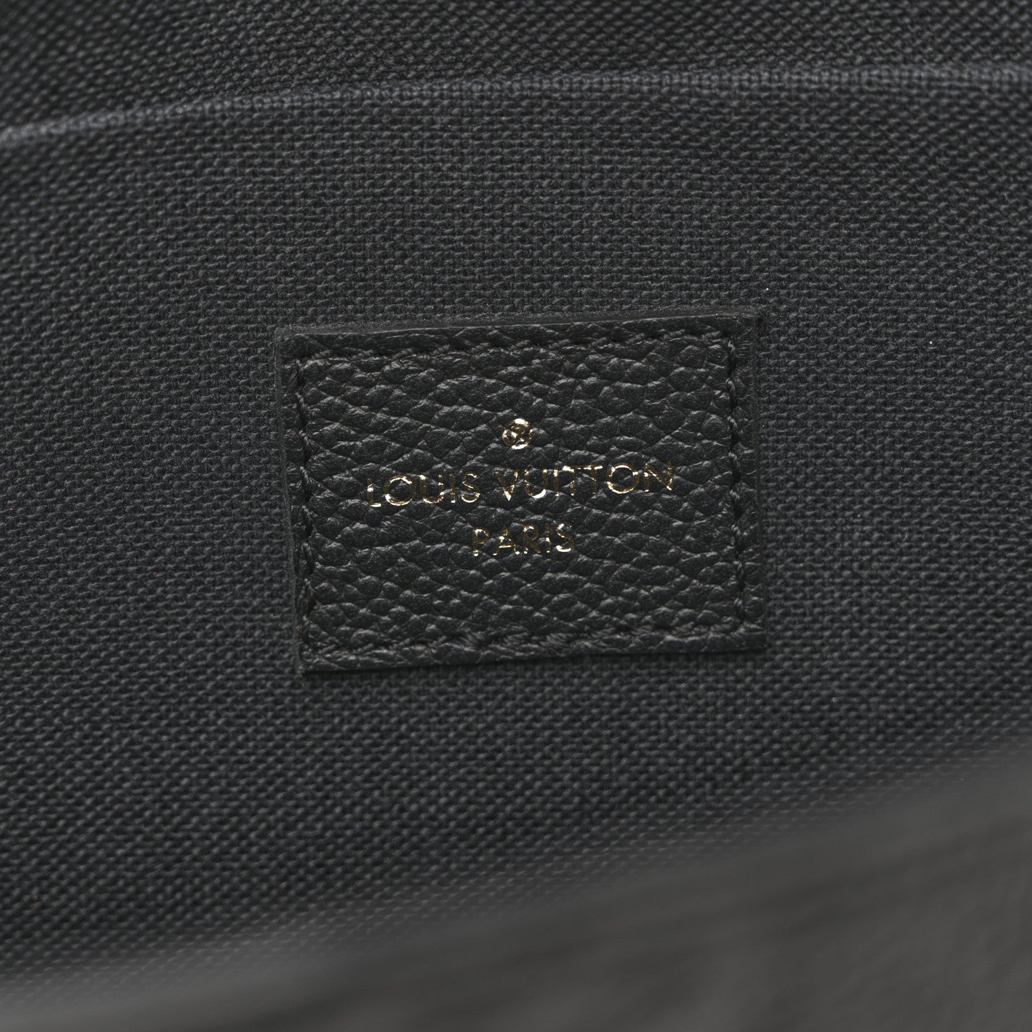 Louis Vuitton Empreinte Pochette Felicie Chain Wallet Black 6 of 13