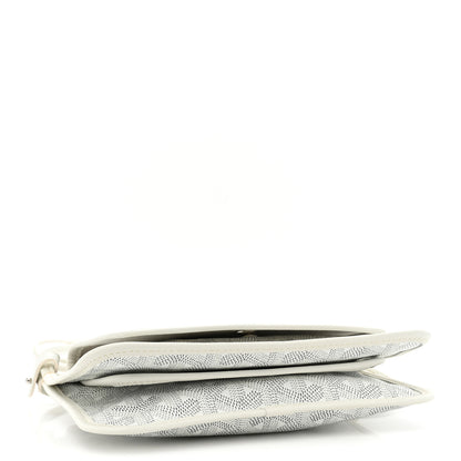 Goyard Goyardine Plumet Wallet Clutch White 4 of 11
