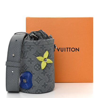 Louis Vuitton Taurillon Monogram Chalk Pouch Granite Gray 10 of 10