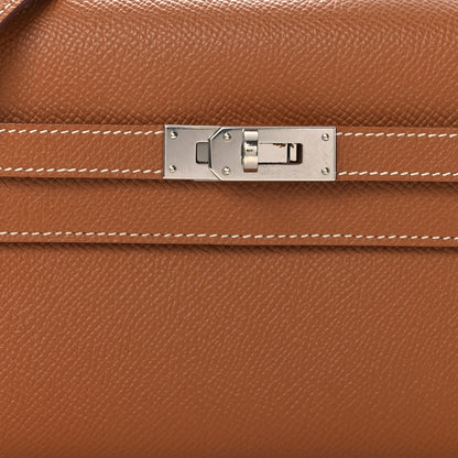 Hermes Epsom Kelly Wallet To Go Gold 8 of 11