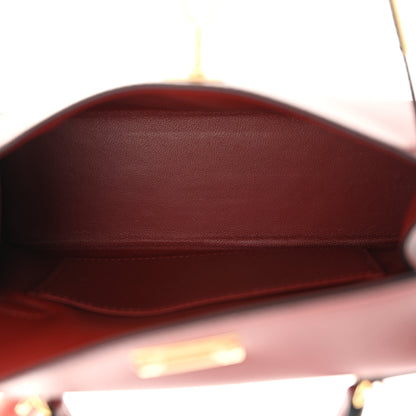 Hermes Box Mini Kelly Sellier 20 Rouge H 5 of 11