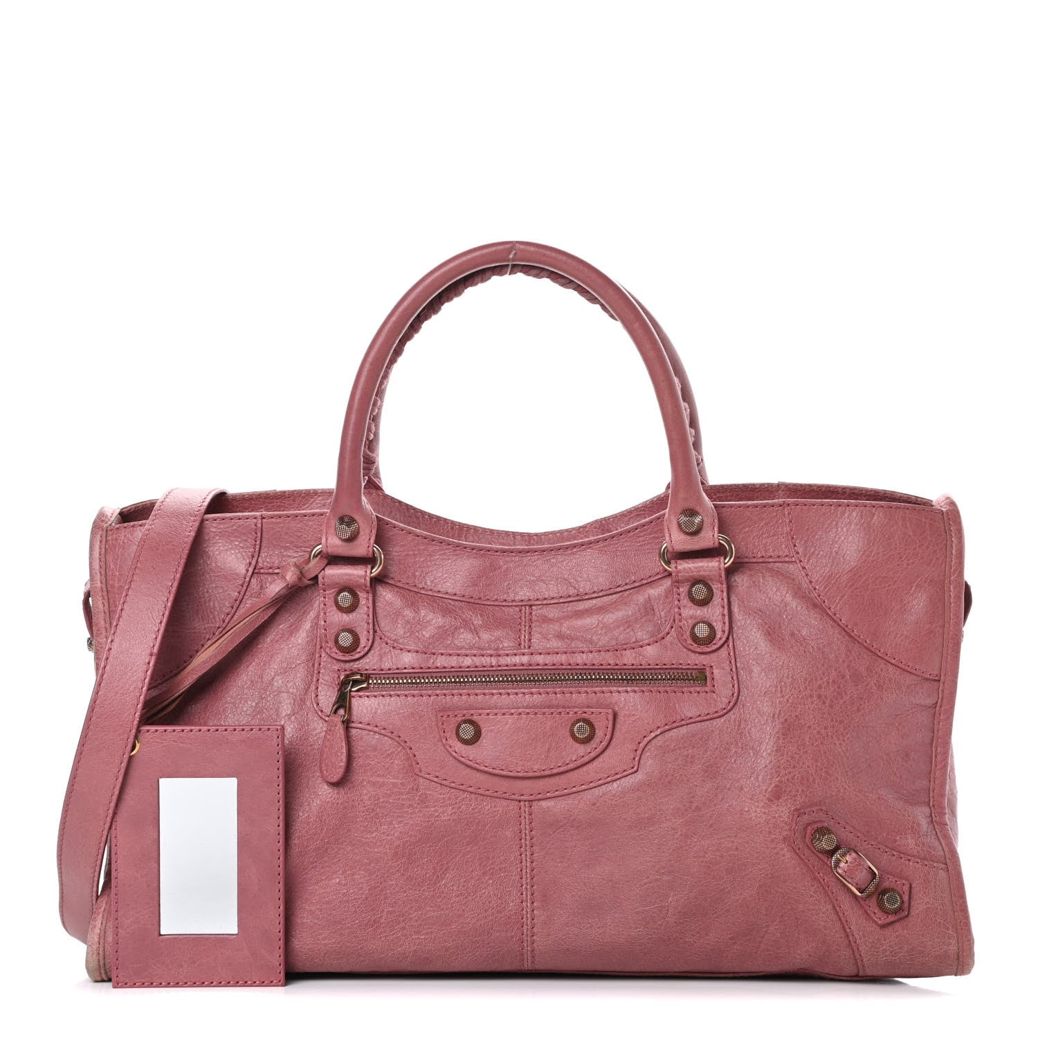 Balenciaga Agneau Giant 12 Rose Gold Hardware Part Time Rose Bruyere 1 of 14