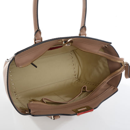 Valentino Garavani Vitello Rockstud Double Handle Tote Alpaca 8 of 8
