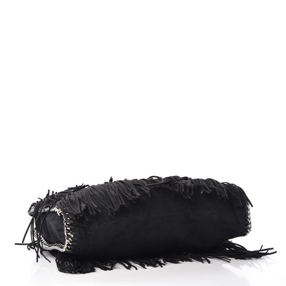 Stella McCartney Eco Suede Fringe Falabella Tote Black 4 of 10