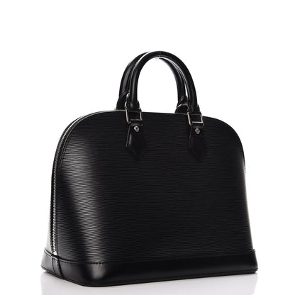 Louis Vuitton Epi Alma PM Black 3 of 9