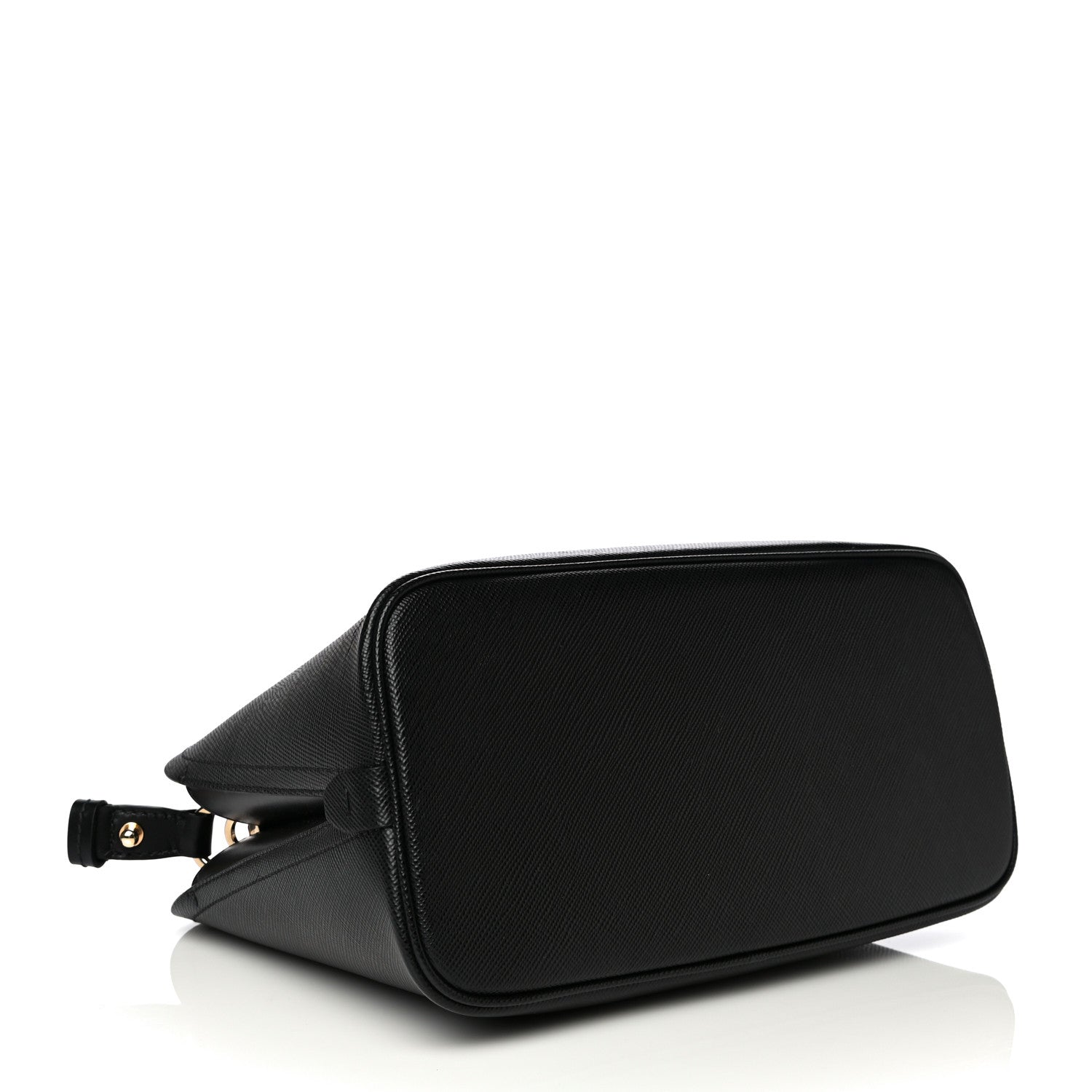 Prada Saffiano Cuir Small Matinee Tote Black 4 of 9
