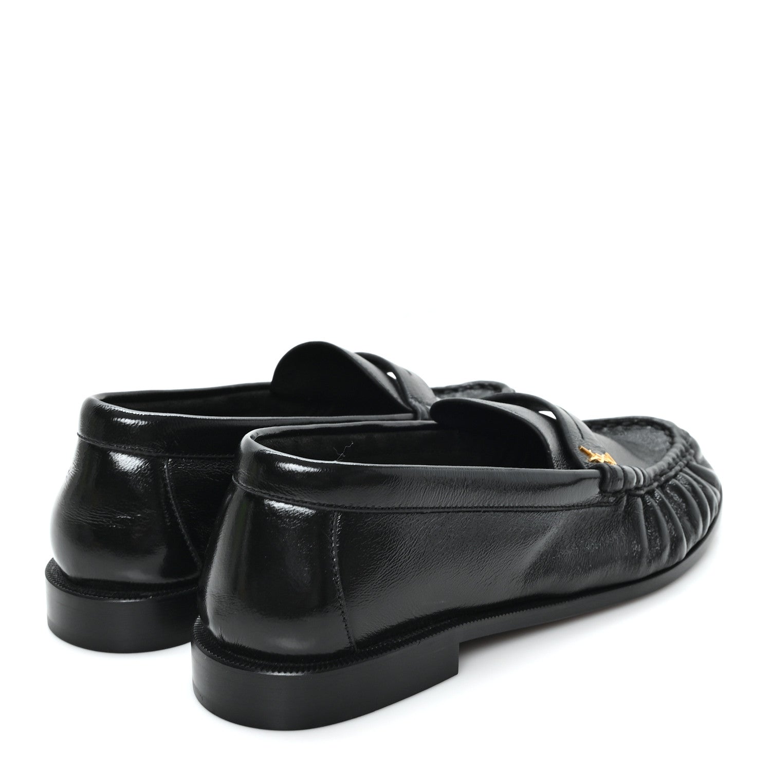 Saint Laurent Radiance Calfskin Le Loafer 15 Moccasin 40 Black 5 of 10