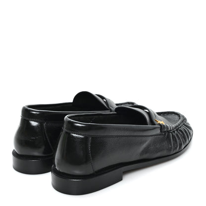 Saint Laurent Radiance Calfskin Le Loafer 15 Moccasin 40 Black 5 of 10