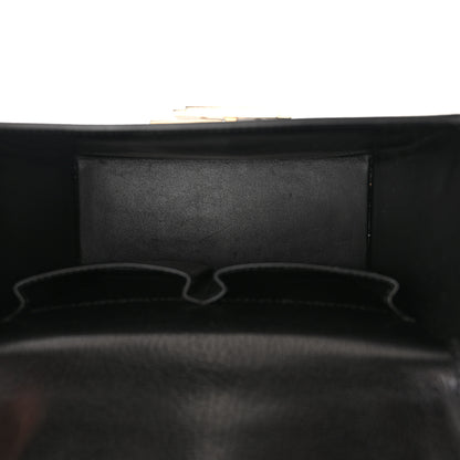 Hermes Chevre Chamkila Cinhetic Boxy Top Handle Bag Black 5 of 15