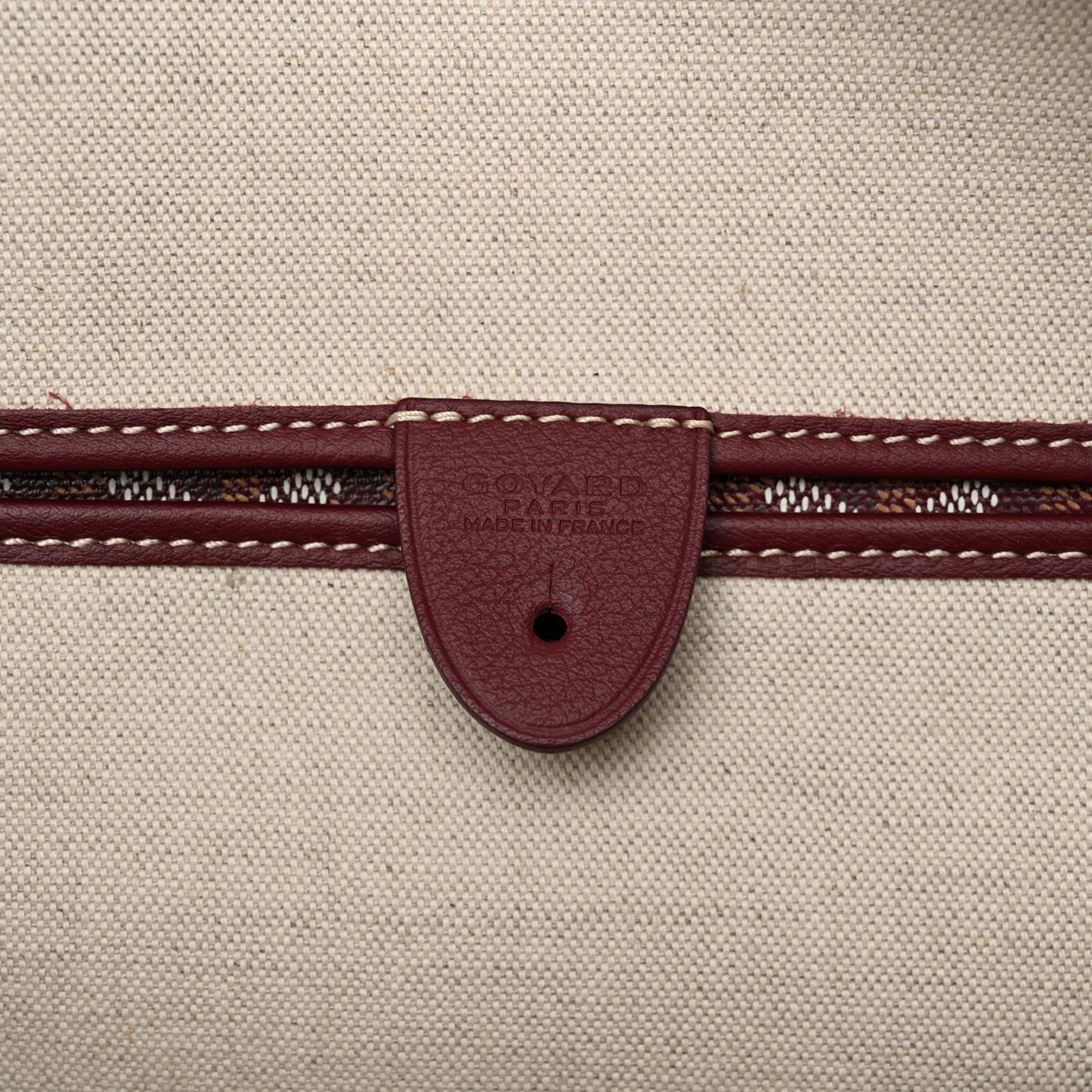 Goyardine Artois GM Burgundy