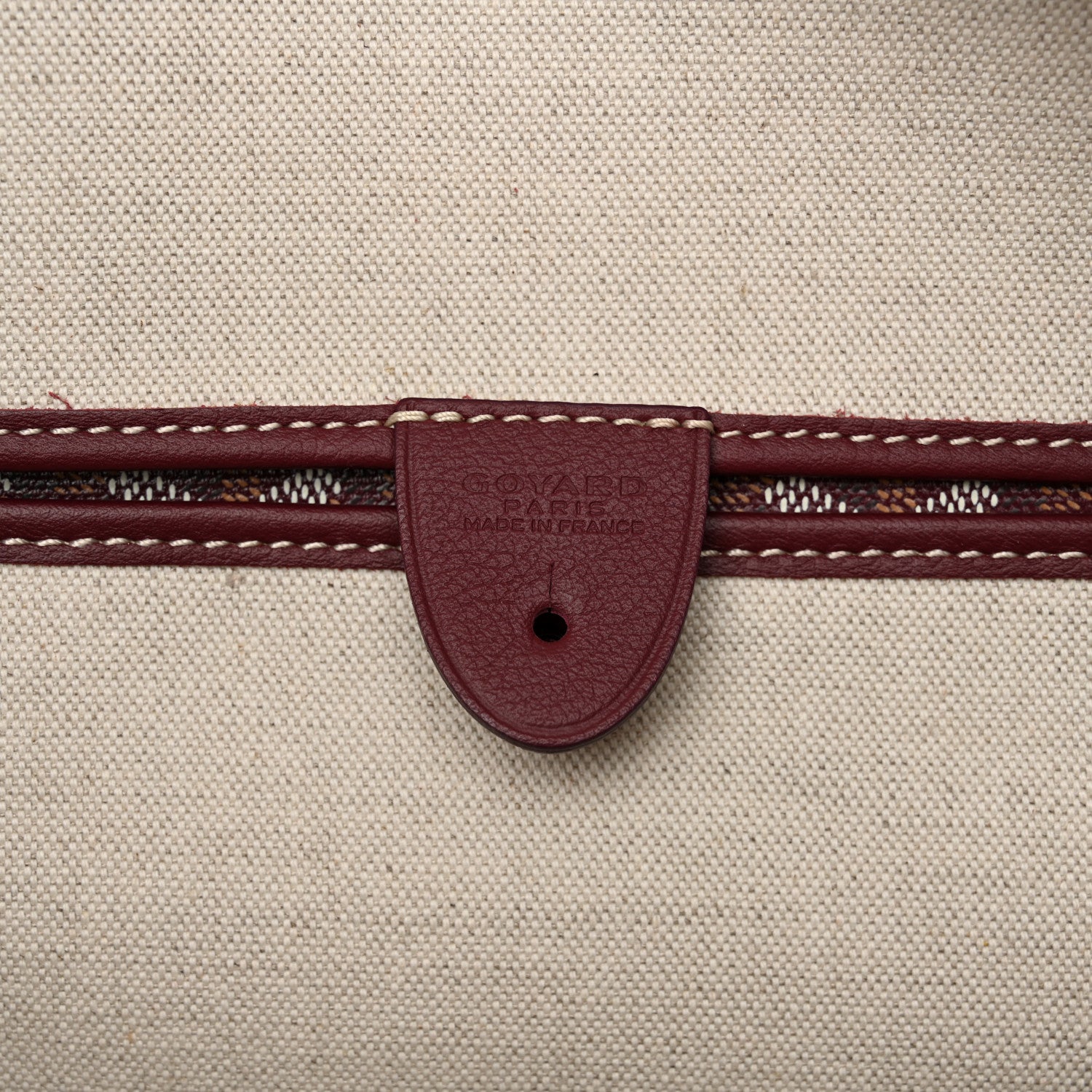 Goyard Goyardine Artois GM Burgundy 6 of 12