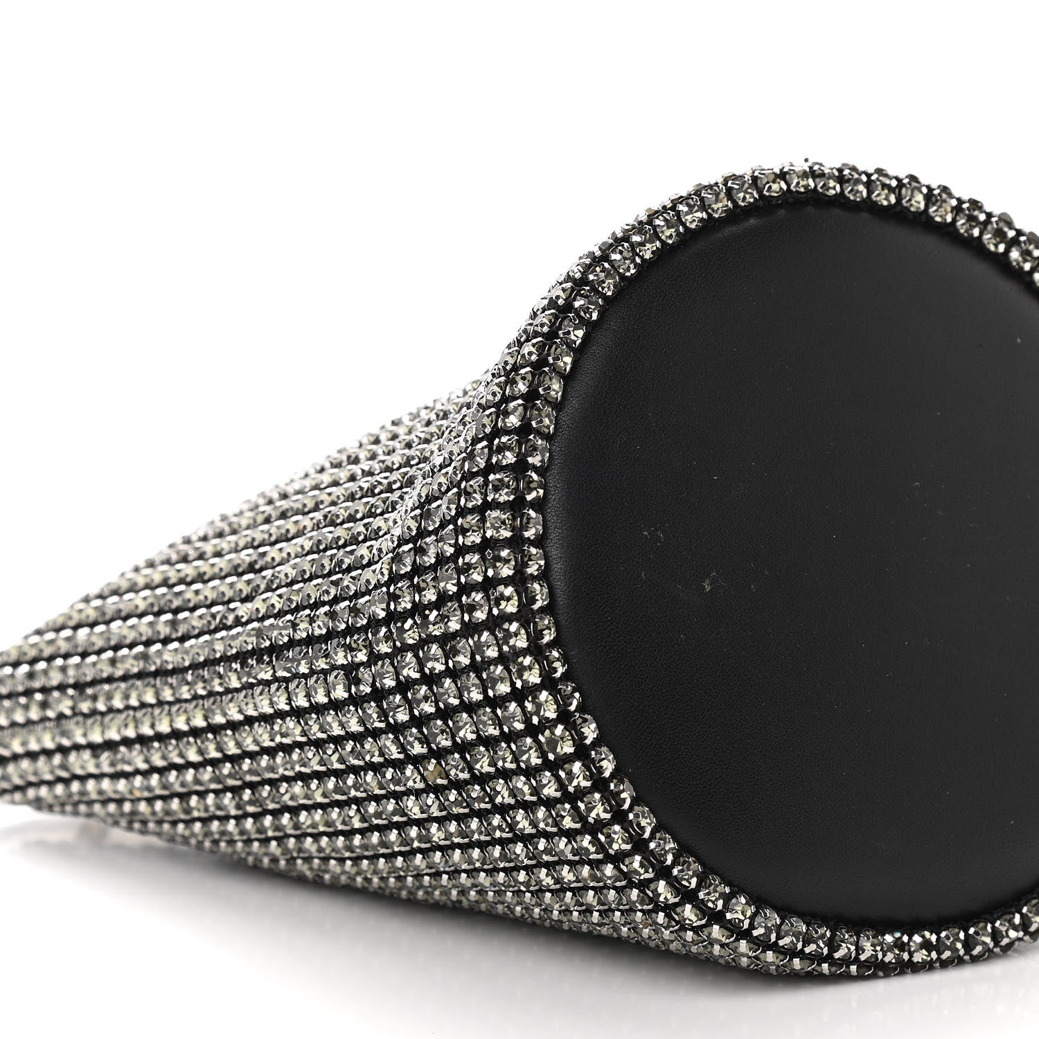 Alexander Wang Mesh Crystal Zip Top Bag Black 10 of 11