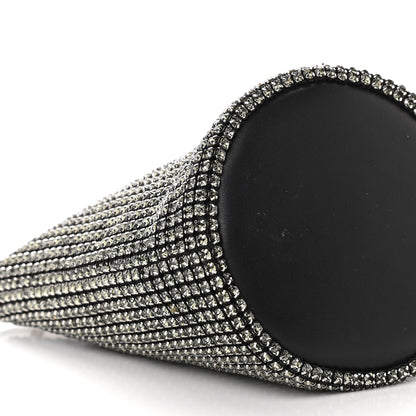Alexander Wang Mesh Crystal Zip Top Bag Black 10 of 11