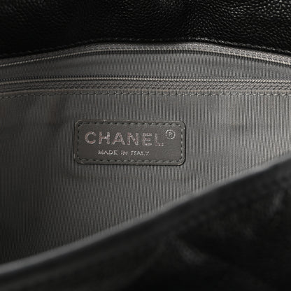 Chanel Caviar Quilted Medium French Riviera Flap Black 6 of 11