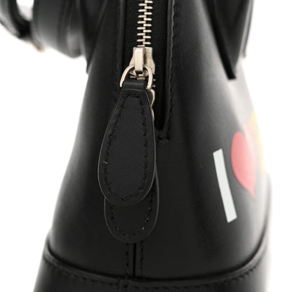 Balenciaga Calfskin I Love Techno XXS Ville Top Handle Bag Black Multicolor 16 of 16