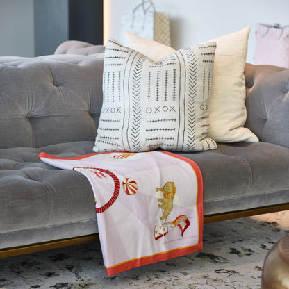 Hermes Cashmere Circus Baby Blanket Petale 2 of 6