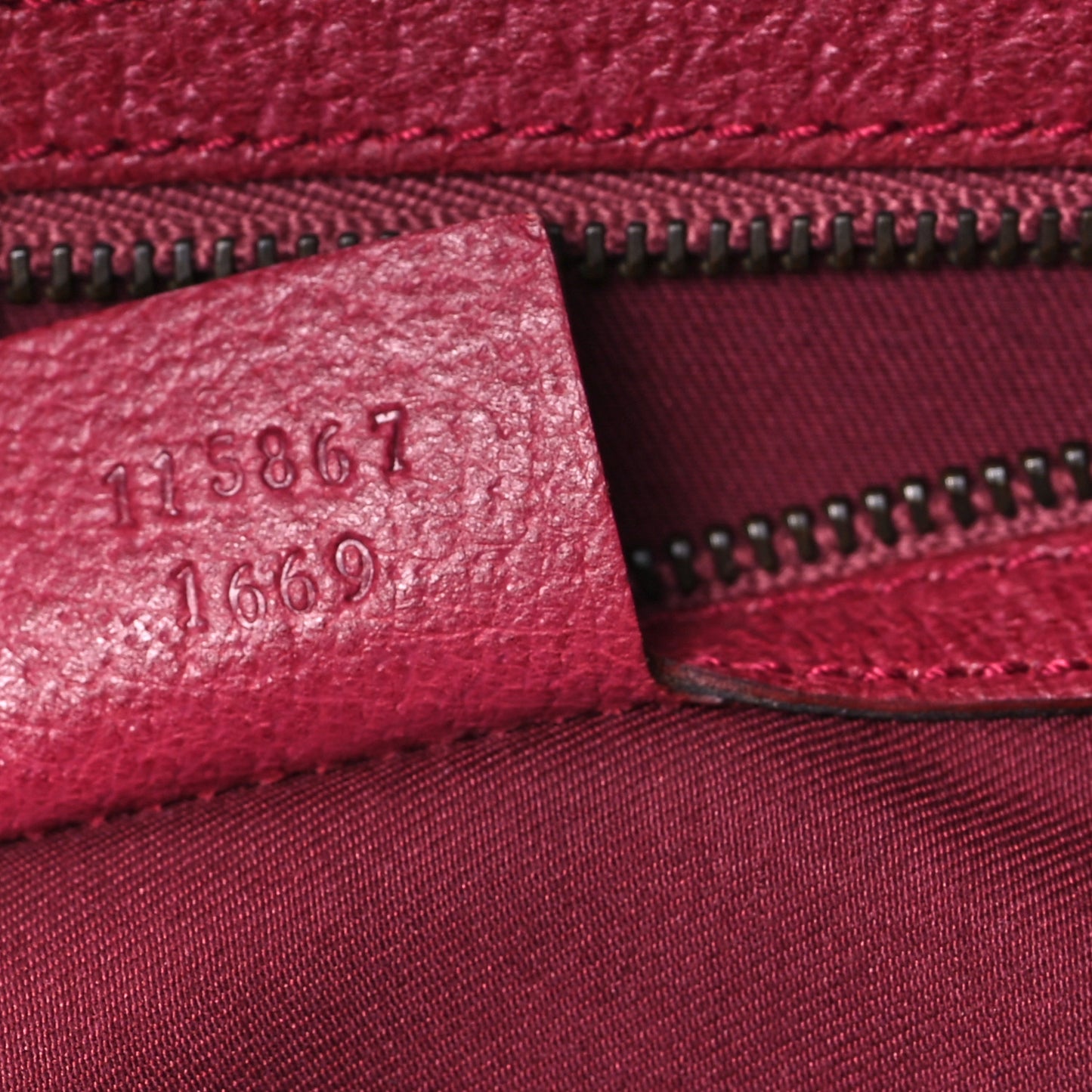 Monogram Medium Horsebit Chain Hobo Fuchsia