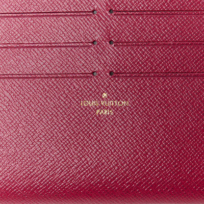 Louis Vuitton Monogram Pochette Felicie Chain Wallet Fuchsia 10 of 15