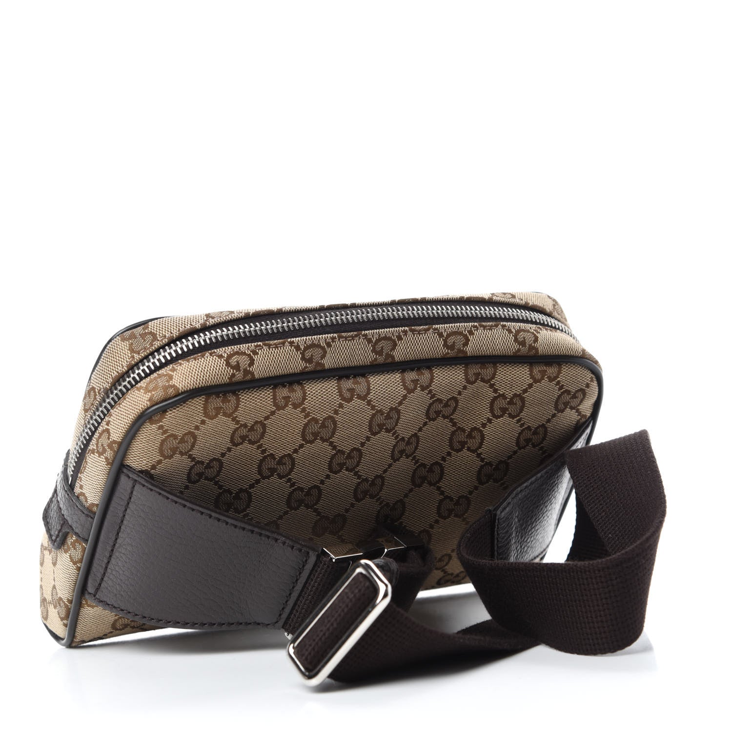 Gucci Monogram Belt Bag Dark Brown 3 of 10