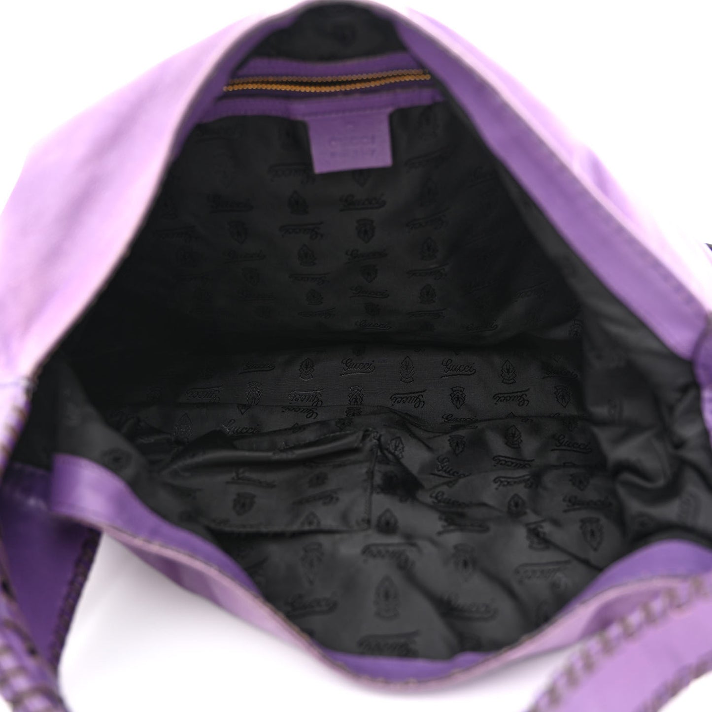 Calfskin Large New Jackie Hobo Purple