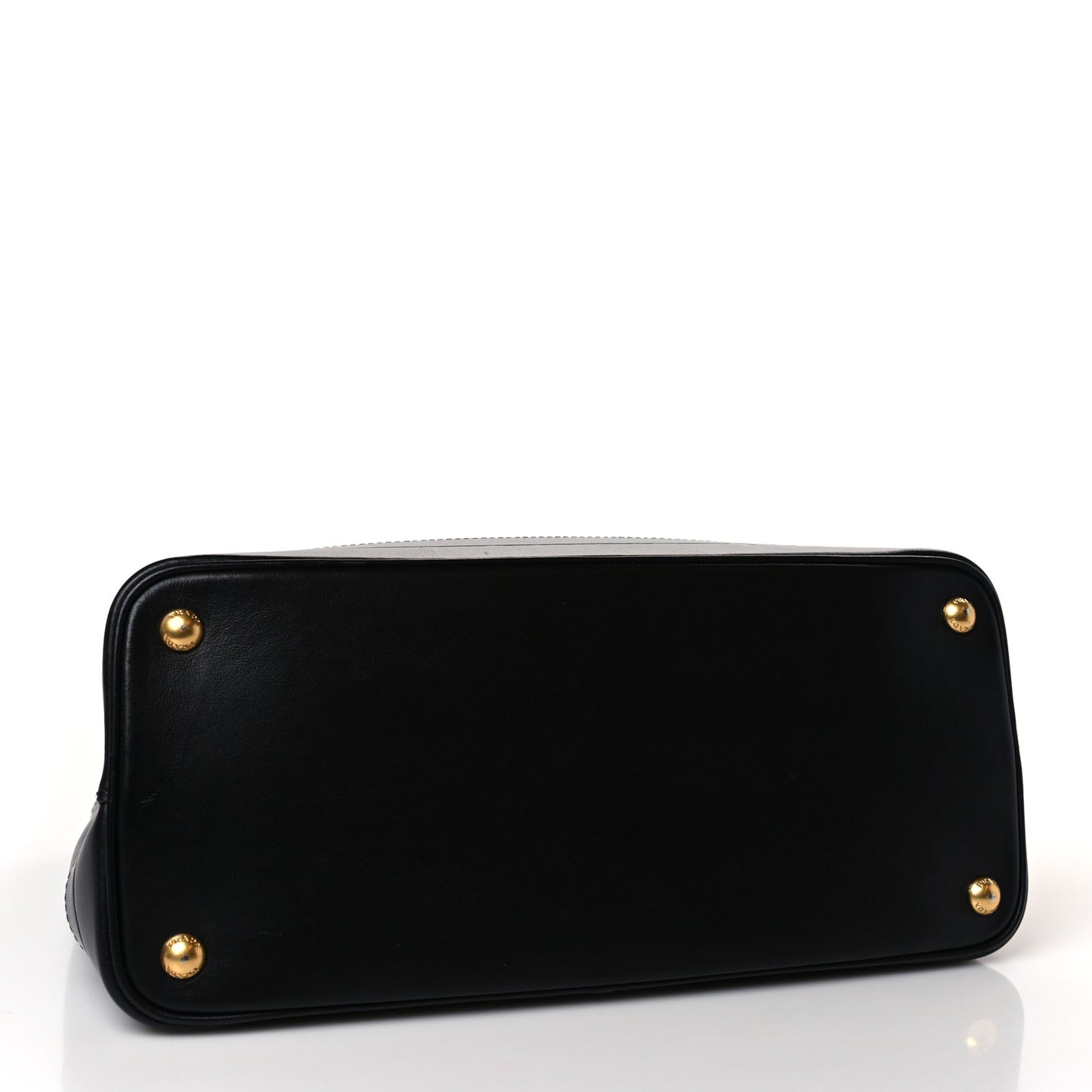 City Calfskin Cuir Medium Mirage Double Bag Black