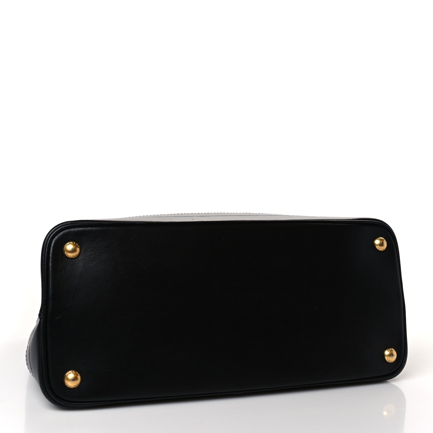 Prada City Calfskin Cuir Medium Mirage Double Bag Black 3 of 7