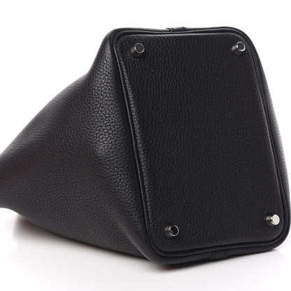 Hermes Taurillon Clemence Picotin Lock 18 PM Black 8 of 10