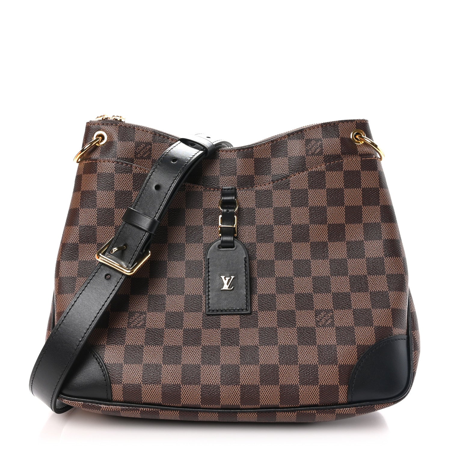 Louis Vuitton Damier Ebene Odeon MM Black 1 of 10