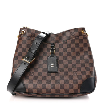 Louis Vuitton Damier Ebene Odeon MM Black 1 of 10