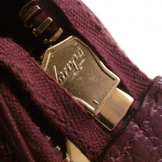 Leather Cammie Bordeaux