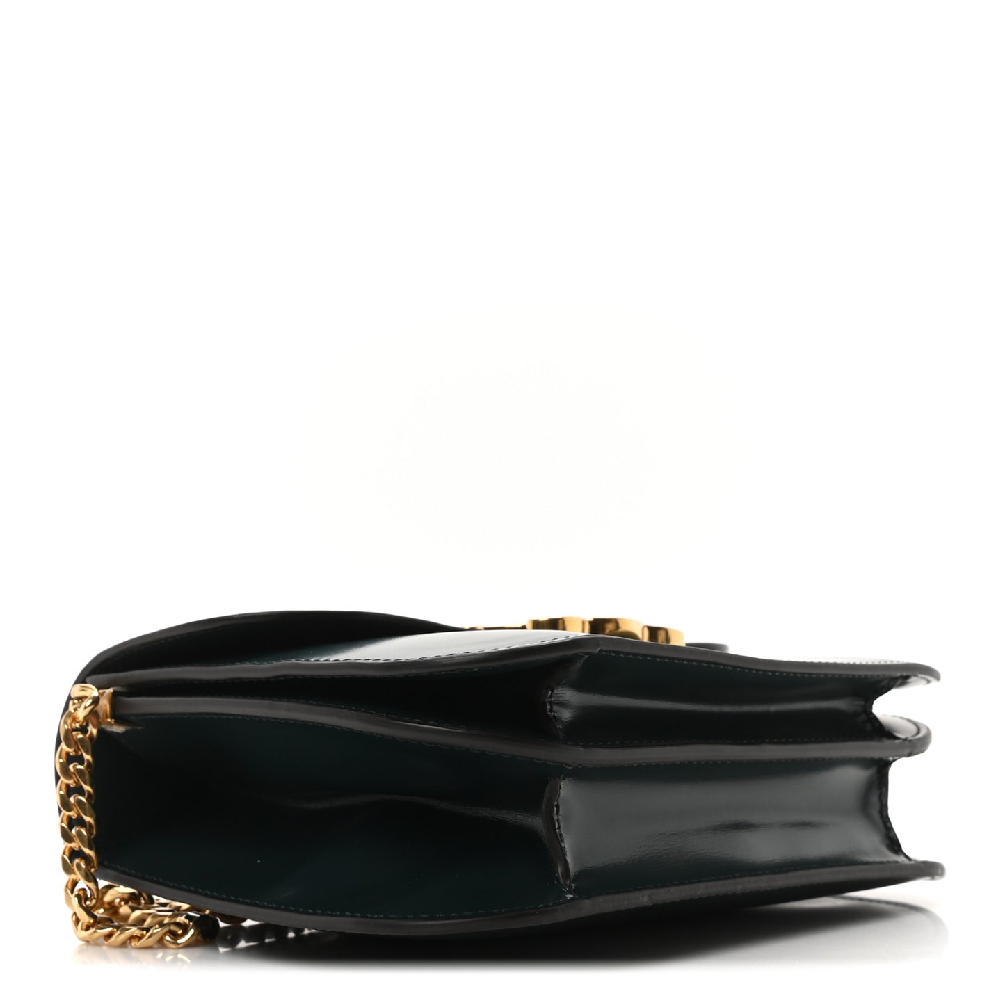 Shiny Calfskin College Triomphe Amazone