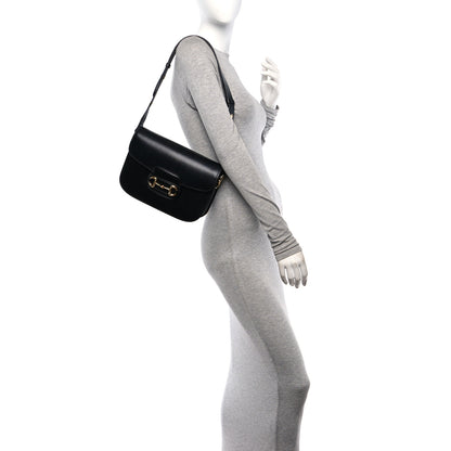 Gucci Azalea Calfskin Horsebit 1955 Shoulder Bag Black 2 of 12