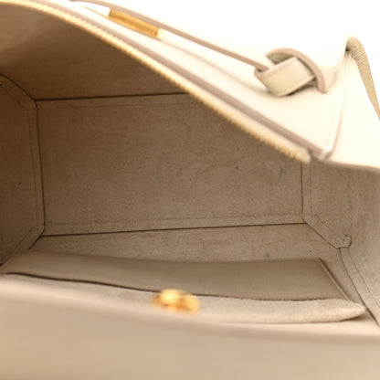 Celine Grained Calfskin Nano Belt Bag Linen 5 of 10
