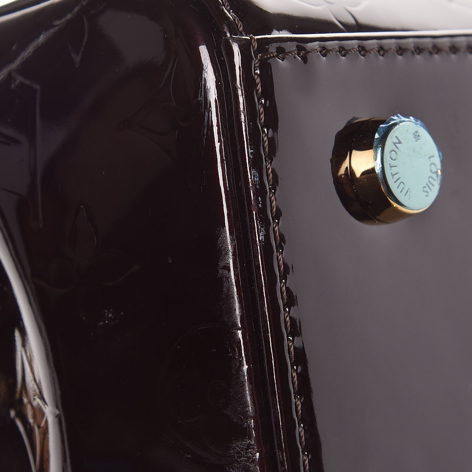 Louis Vuitton Vernis Brea MM Amarante 7 of 8