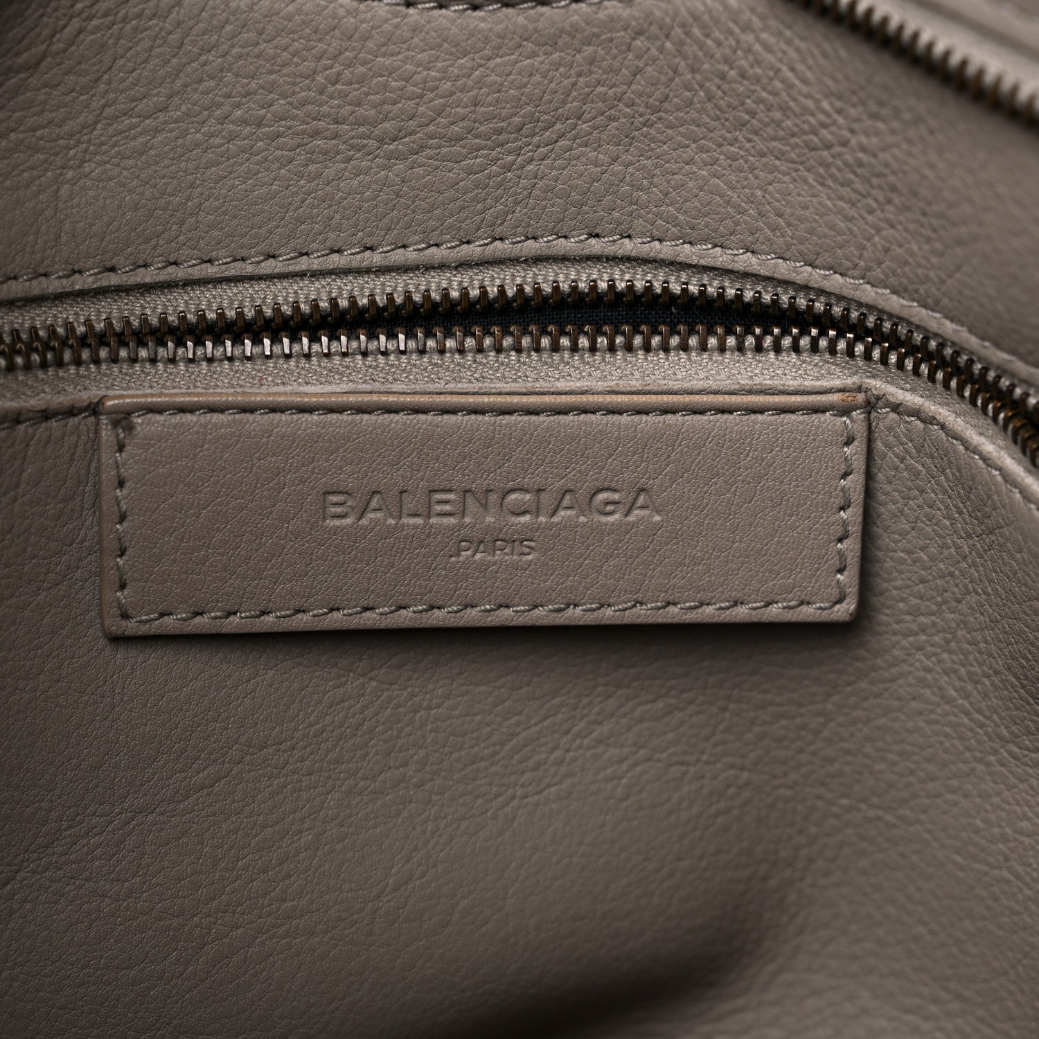 Balenciaga Veau Soyeux Perforated Blackout Hardware City Gris Cendre 5 of 13