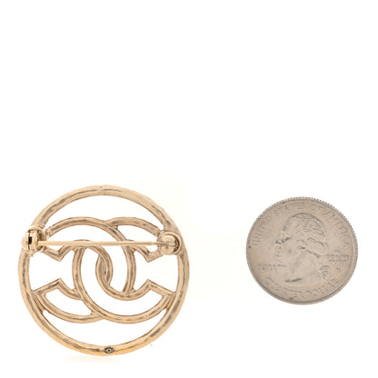 Chanel Hoop Cuba CC Brooch Gold 2 of 3