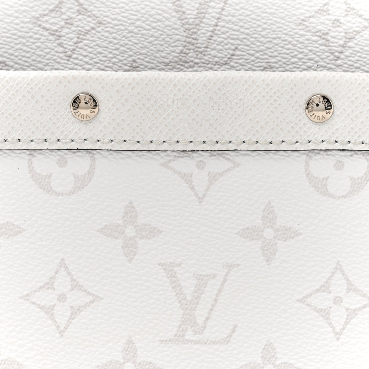 Taiga Monogram Alpha Messenger Optic White