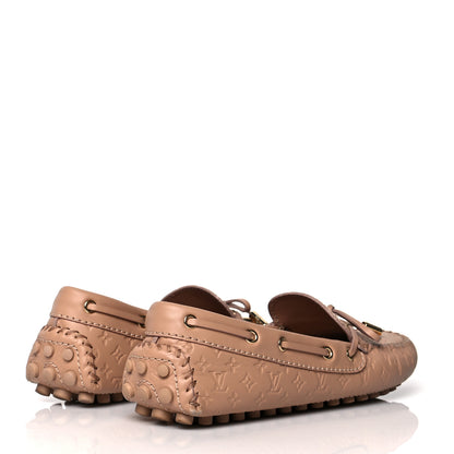 Louis Vuitton Empreinte Gloria Loafers 37 Beige 4 of 10