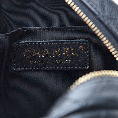 Chanel Caviar Quilted CC Day Camera Case Black 6 of 10